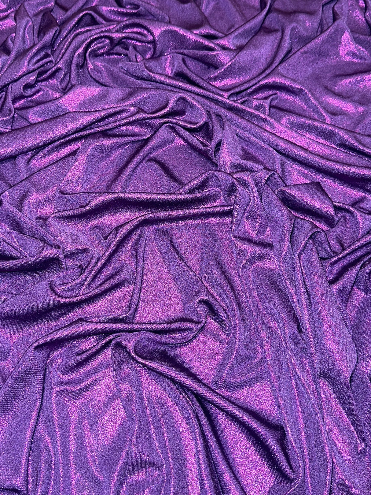 Purple Slinky Foiled Jersey