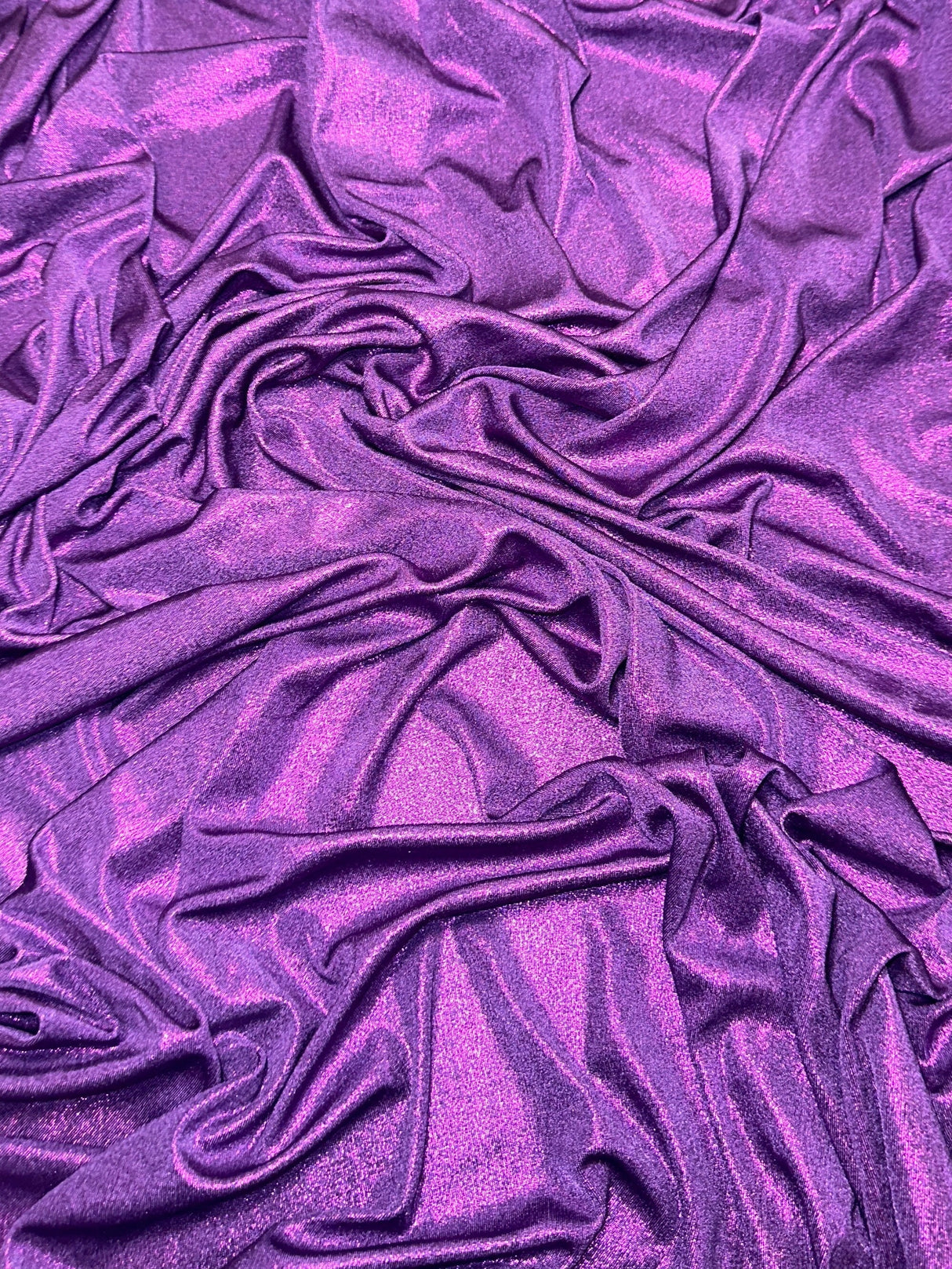 Purple Slinky Foiled Jersey