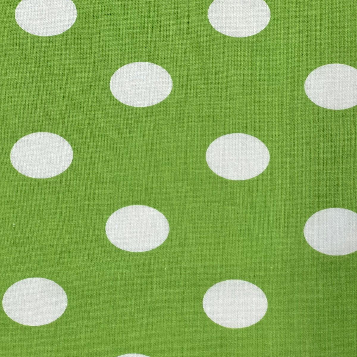 Big Polka Dot Printed Poly Cotton Fabric - 65% Cotton 35% Polyester, 1" Polka Dots, 59" Width (1 Yard)