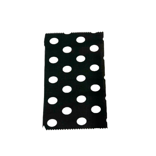 Big Polka Dot Printed Poly Cotton Fabric - 65% Cotton 35% Polyester, 1" Polka Dots, 59" Width (1 Yard)