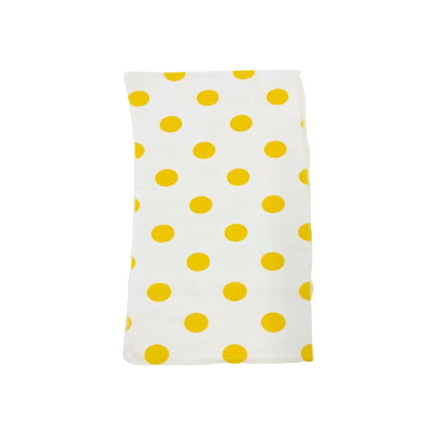 Big Polka Dot Printed Poly Cotton Fabric - 65% Cotton 35% Polyester, 1" Polka Dots, 59" Width (1 Yard)