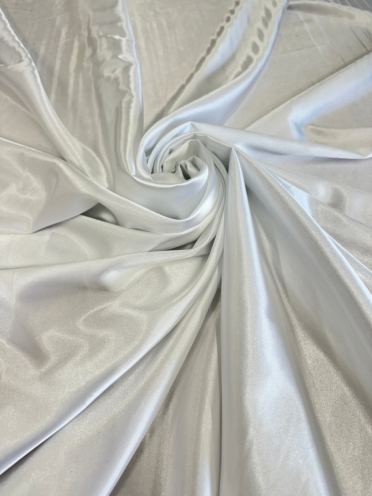 Off White Luxury Silky Stretch Satin