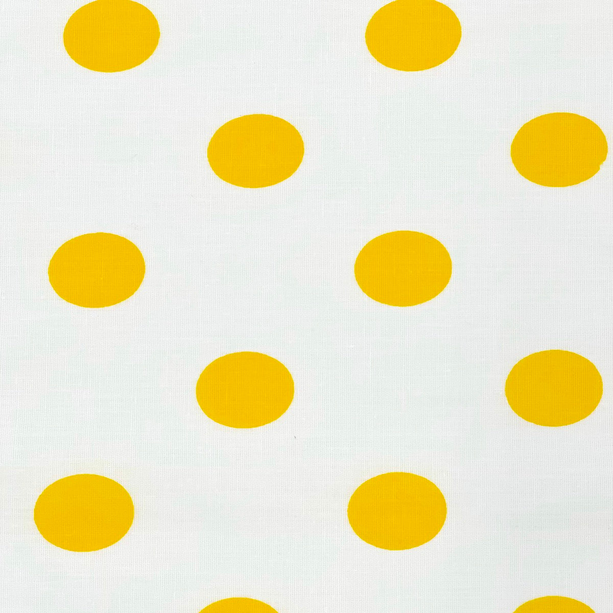 Big Polka Dot Printed Poly Cotton Fabric - 65% Cotton 35% Polyester, 1" Polka Dots, 59" Width (1 Yard)