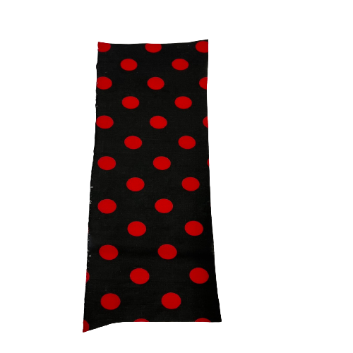 Big Polka Dot Printed Poly Cotton Fabric - 65% Cotton 35% Polyester, 1" Polka Dots, 59" Width (1 Yard)