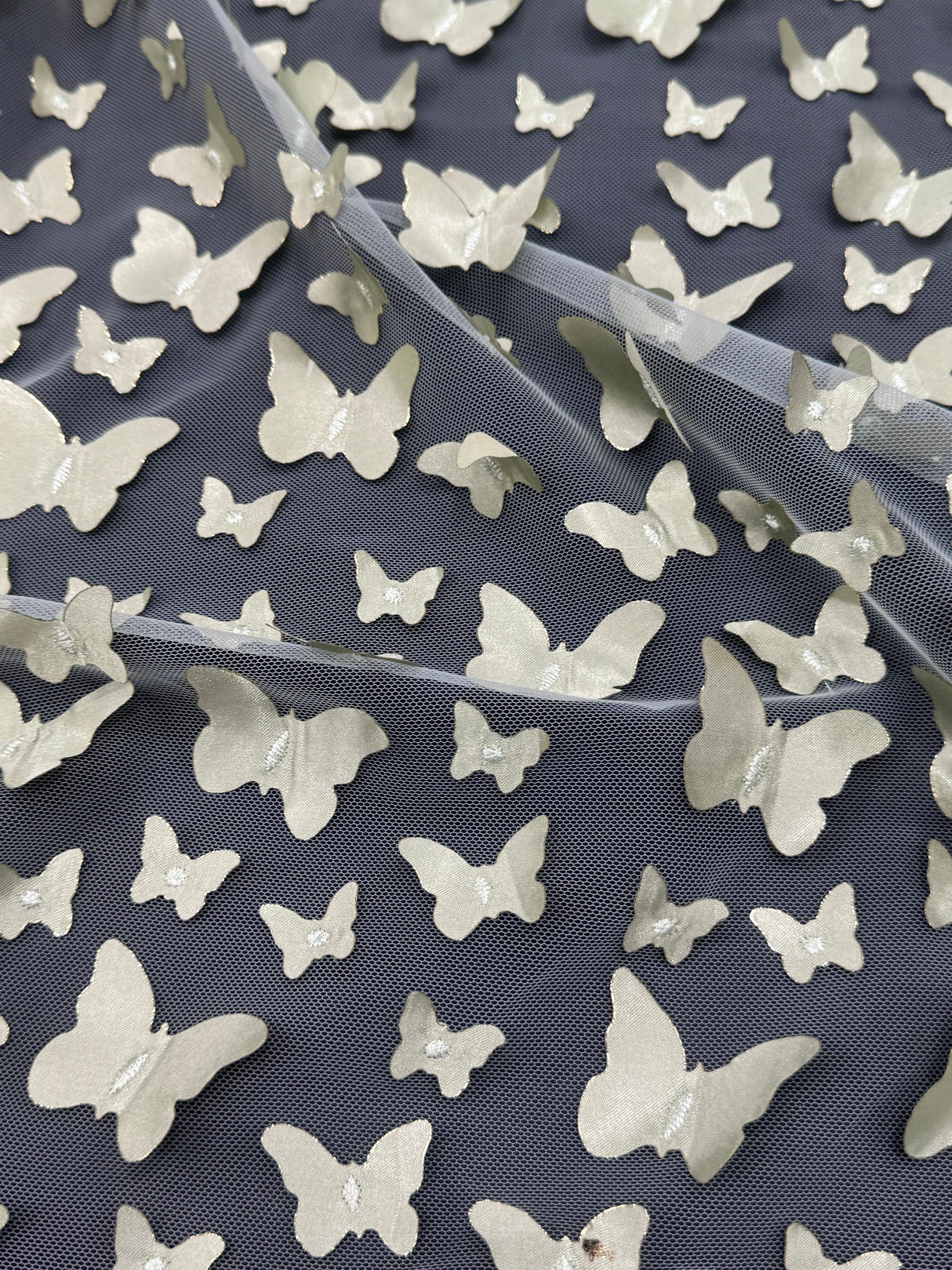 3D Butterfly Lace Pistachio
