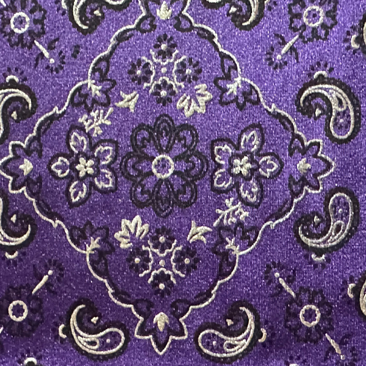 Nylon Spandex Fabric Bandana Foil 60"
