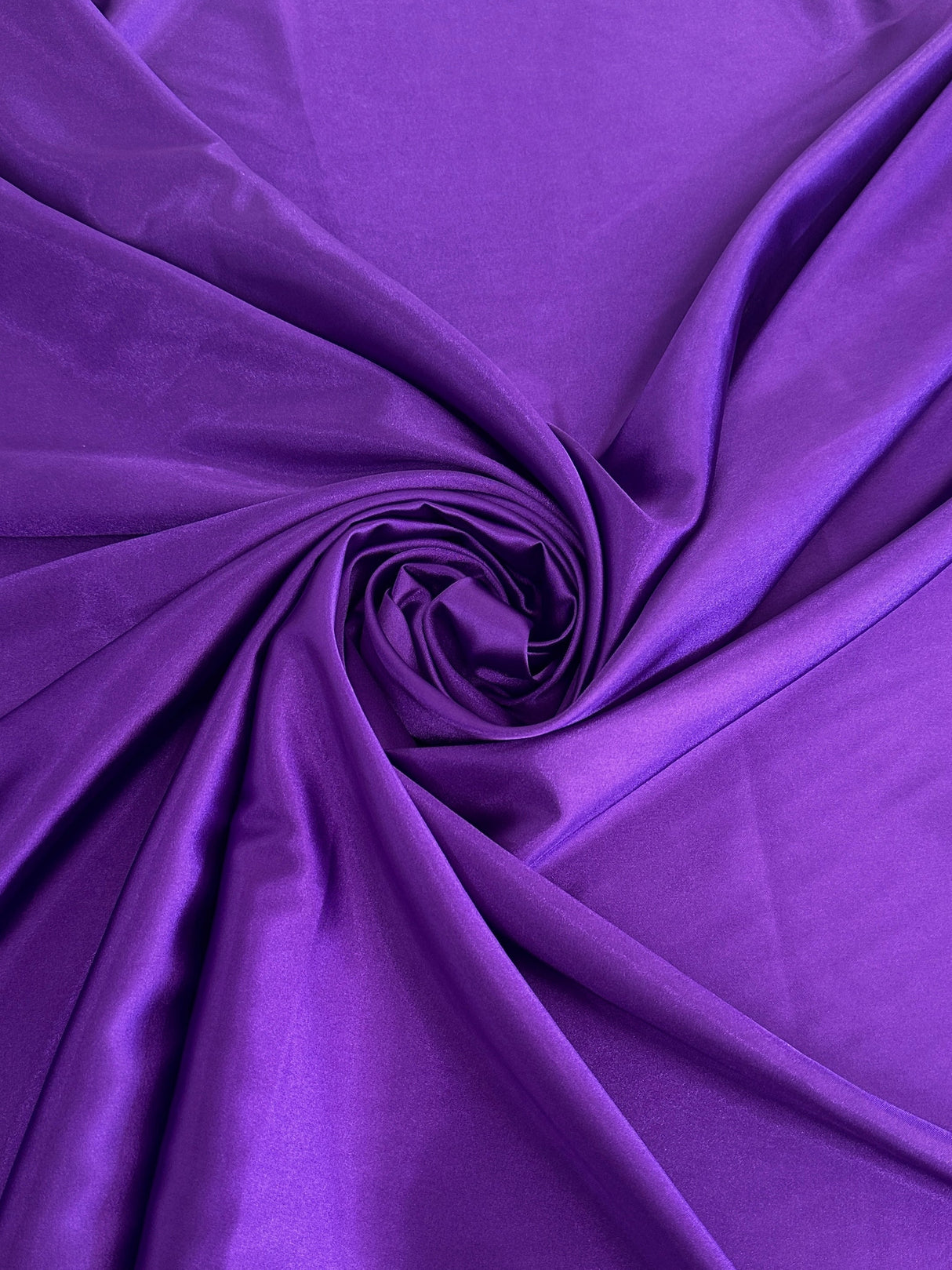Purple Luxury Silky Stretch Satin