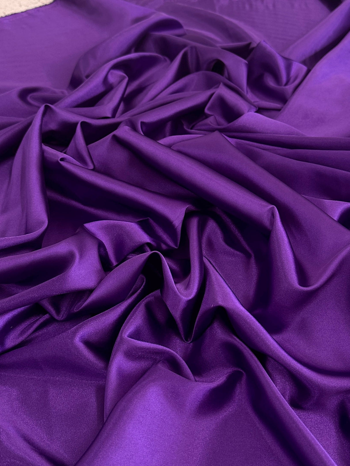 Purple Luxury Silky Stretch Satin