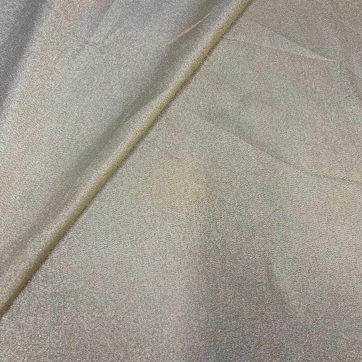 Iridescent Glitter Lurex Faux Satin Polyester Fabric - Lavender, Pink, Gold, Rose Gold, Silver Accent, 58" Width (1 Yard)