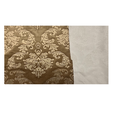 Velvet Upholstery Fabric Damask Embossed