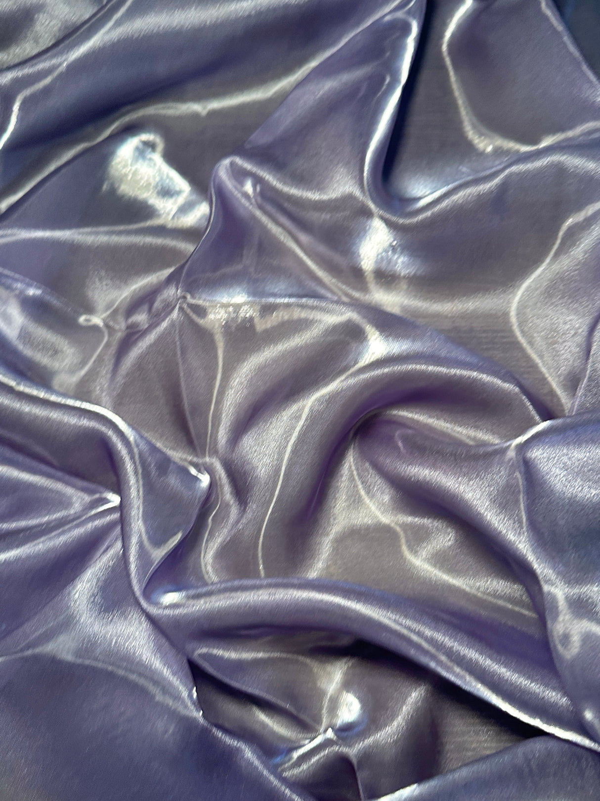 Liquid Shimmery Organza Lavender