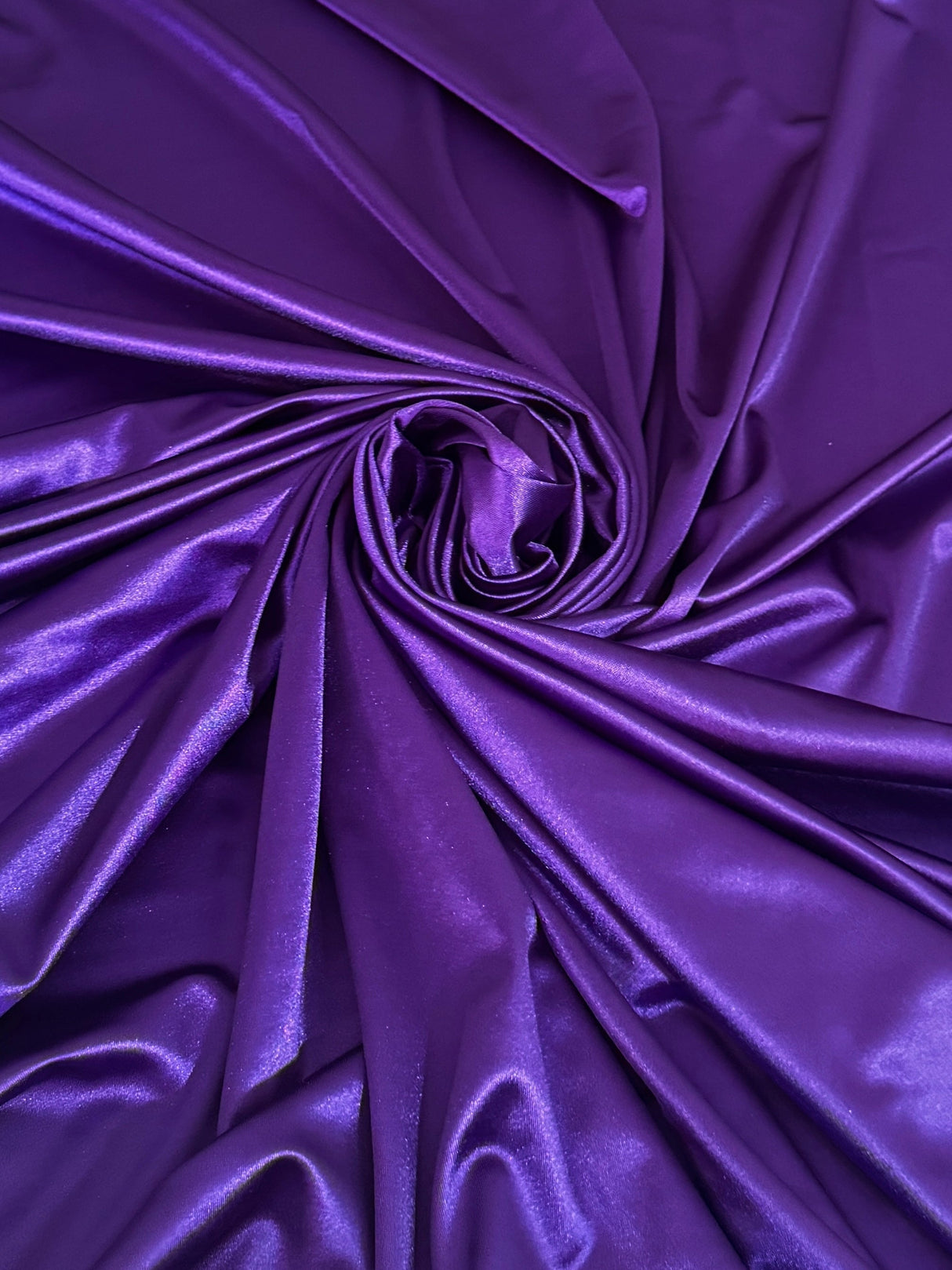 Shiny Nylon Spandex Purple