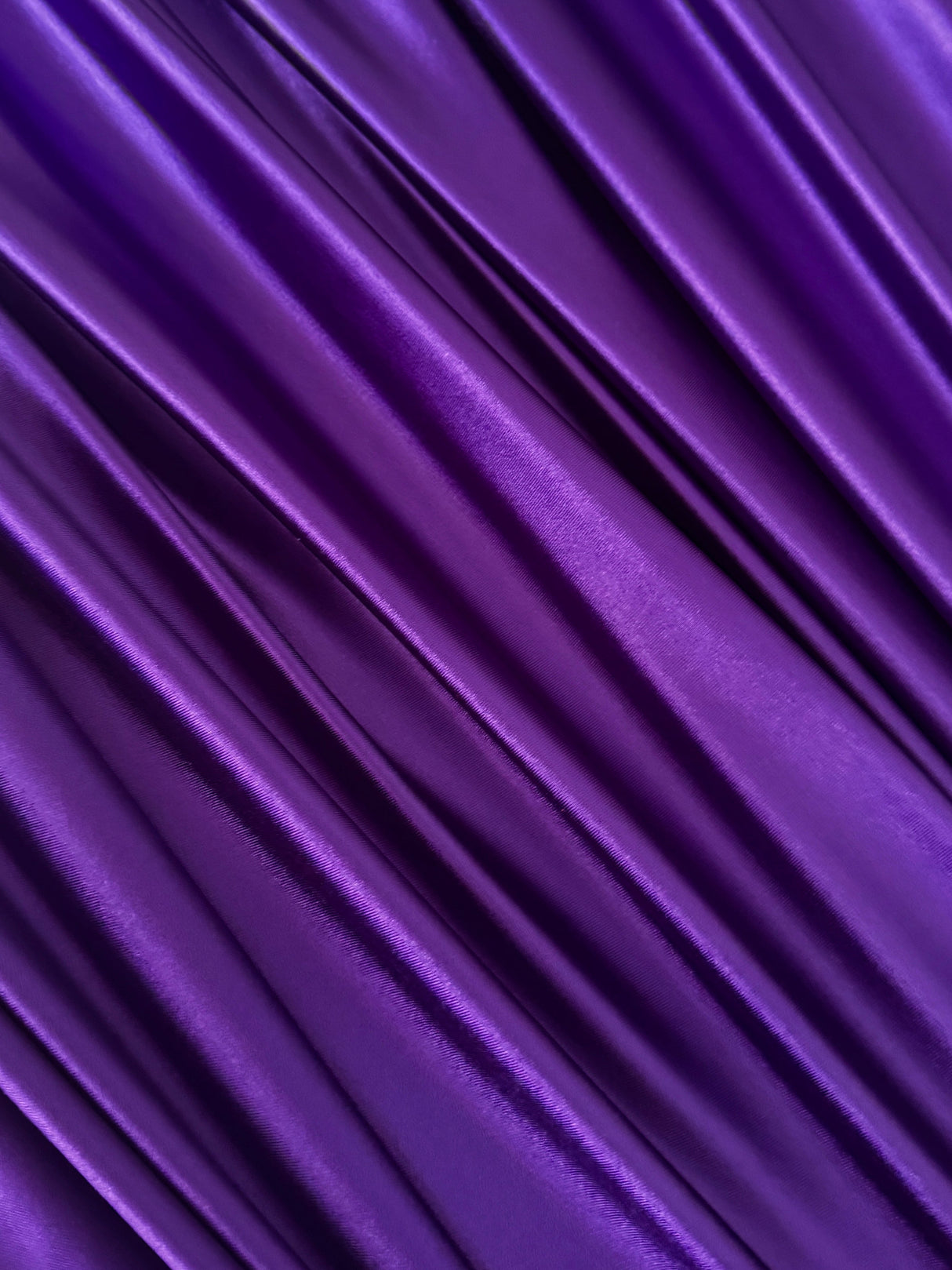 Shiny Nylon Spandex Purple