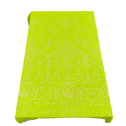 Stretch Sequins Fabric Luna Sequin Mesh