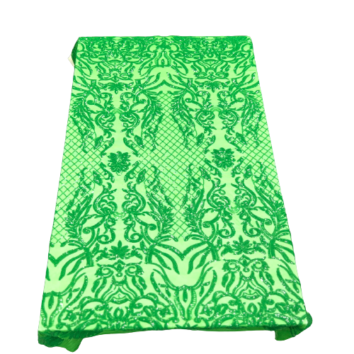 Stretch Sequins Fabric Luna Sequin Mesh