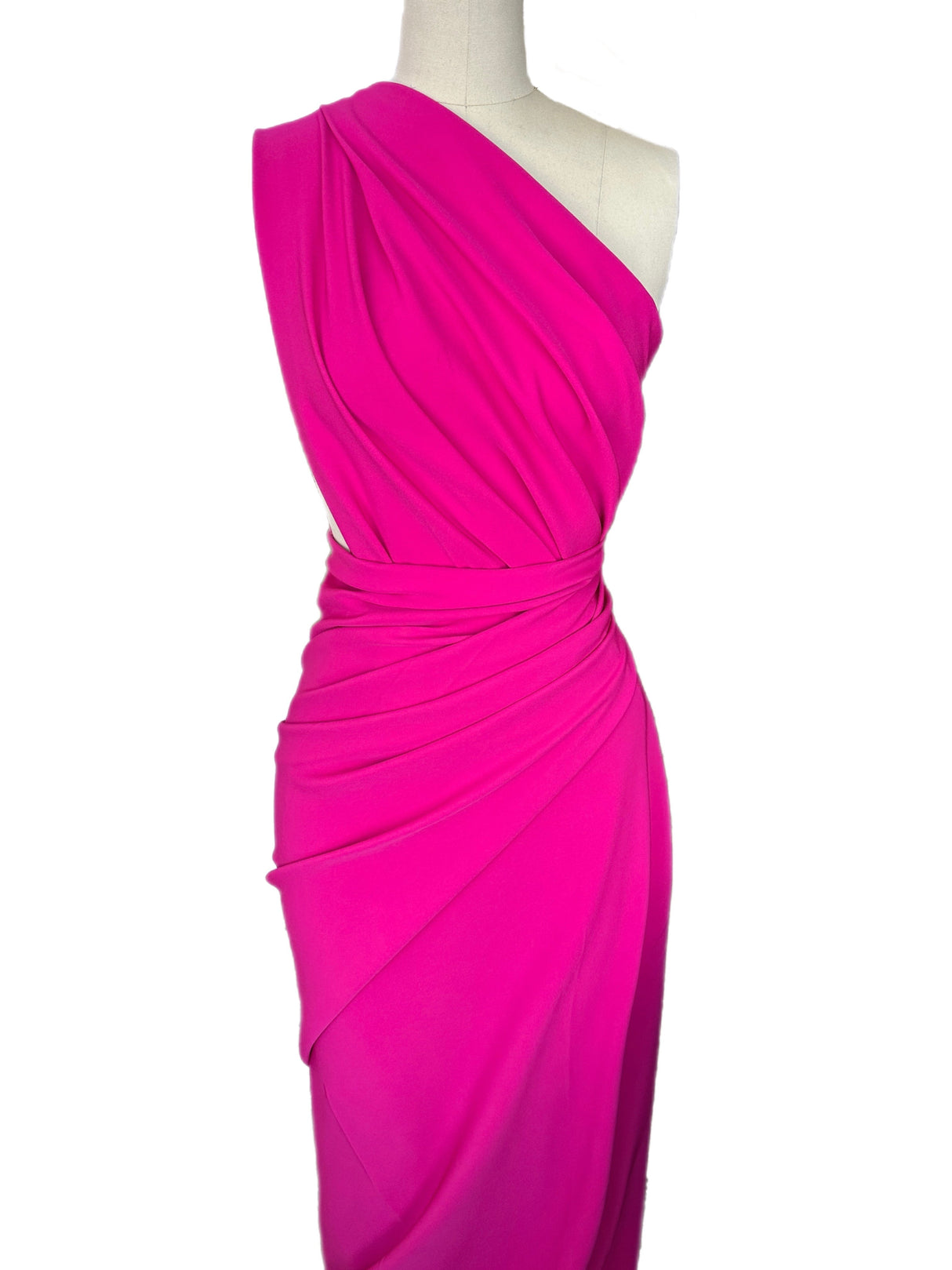 Stretch Crepe Fuchsia