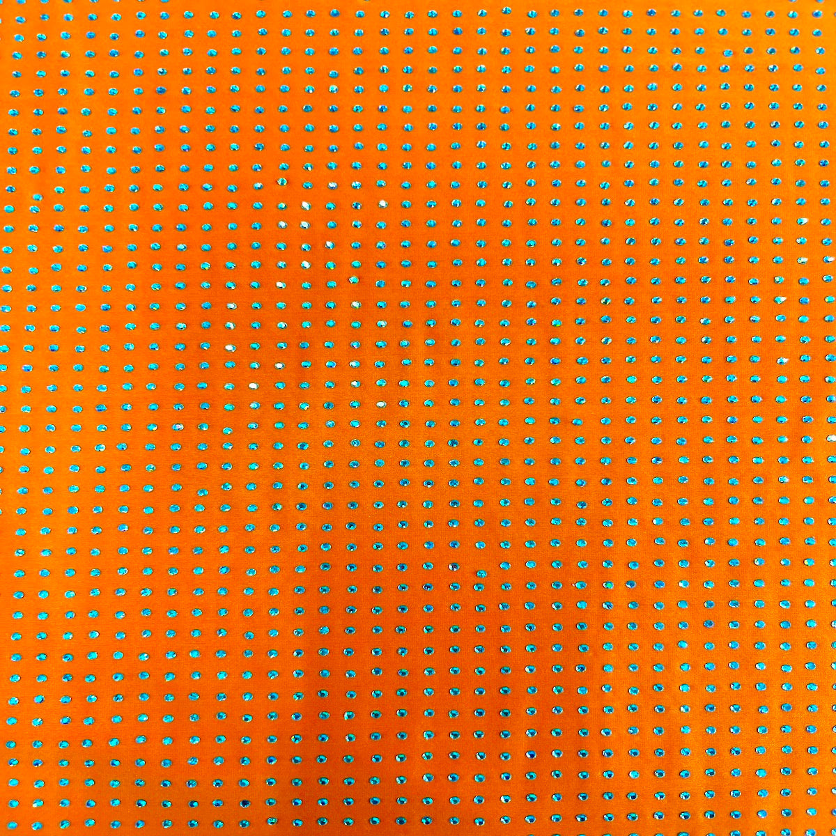 Iridescent AB Rhinestone Spandex Fabric - 85% Polyester 15% Spandex, 54" Width (1 Yard)
