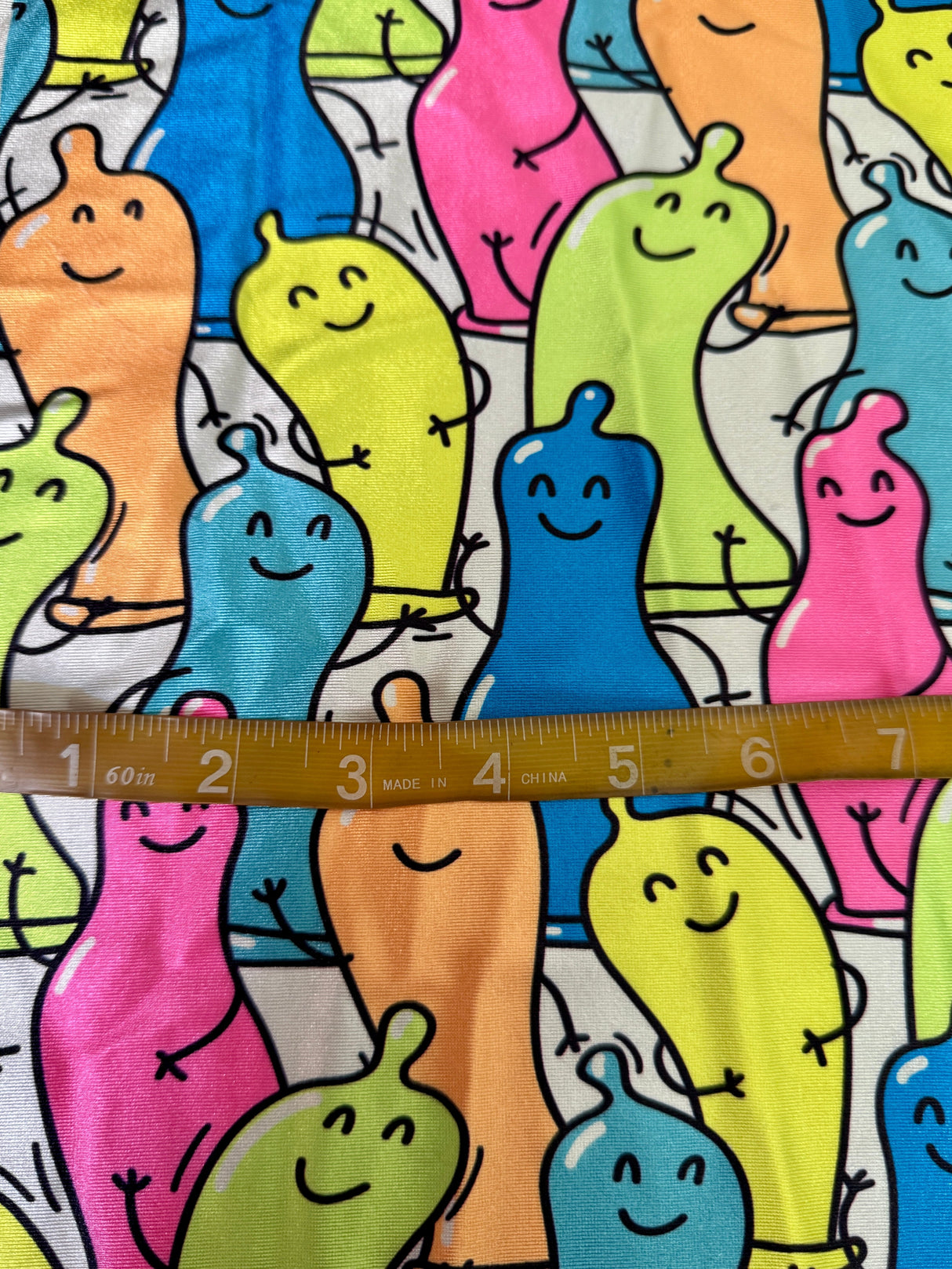 Printed Nylon Spandex Multicolor