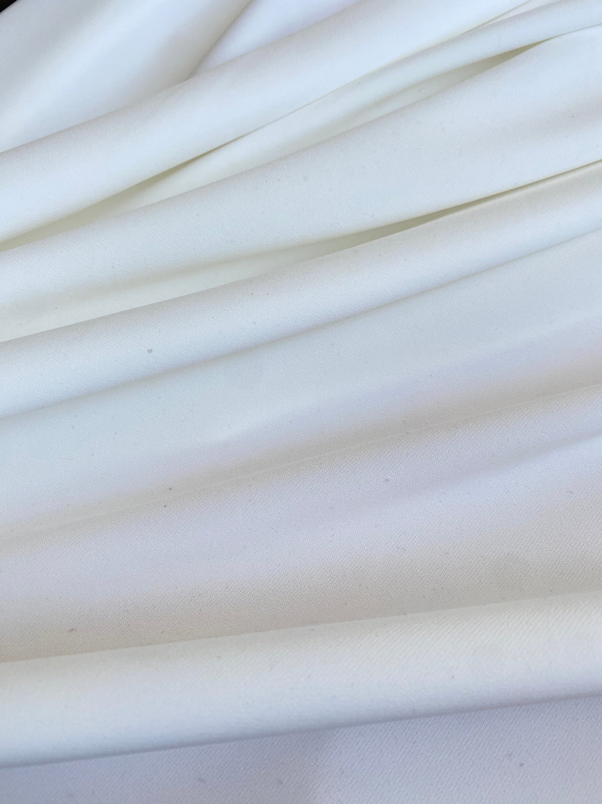 Ivory 4-Way Stretch Crepe