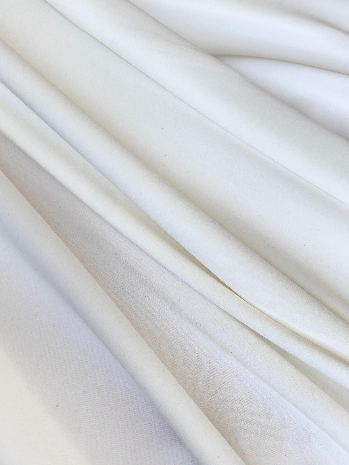 Ivory 4-Way Stretch Crepe