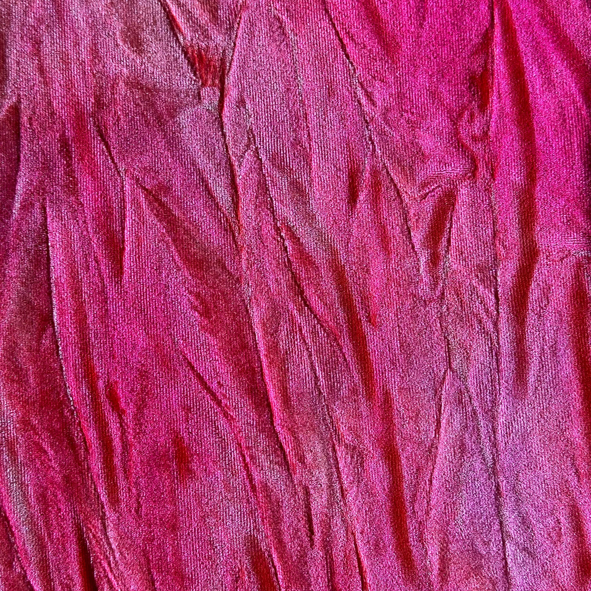 Tie-Dye Stretch Velvet Fabric 60" Wide