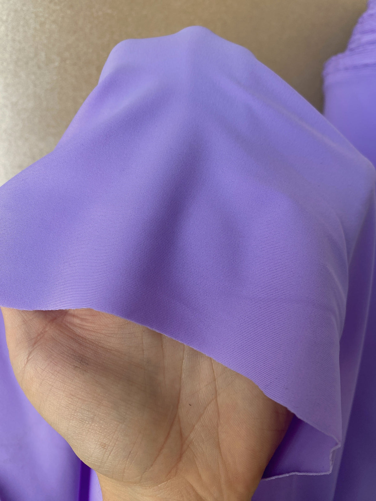 Lavender Matte Nylon Spandex