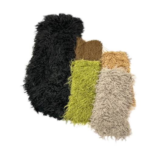 Faux Fur Fabric Long Pile Curly Alpaca