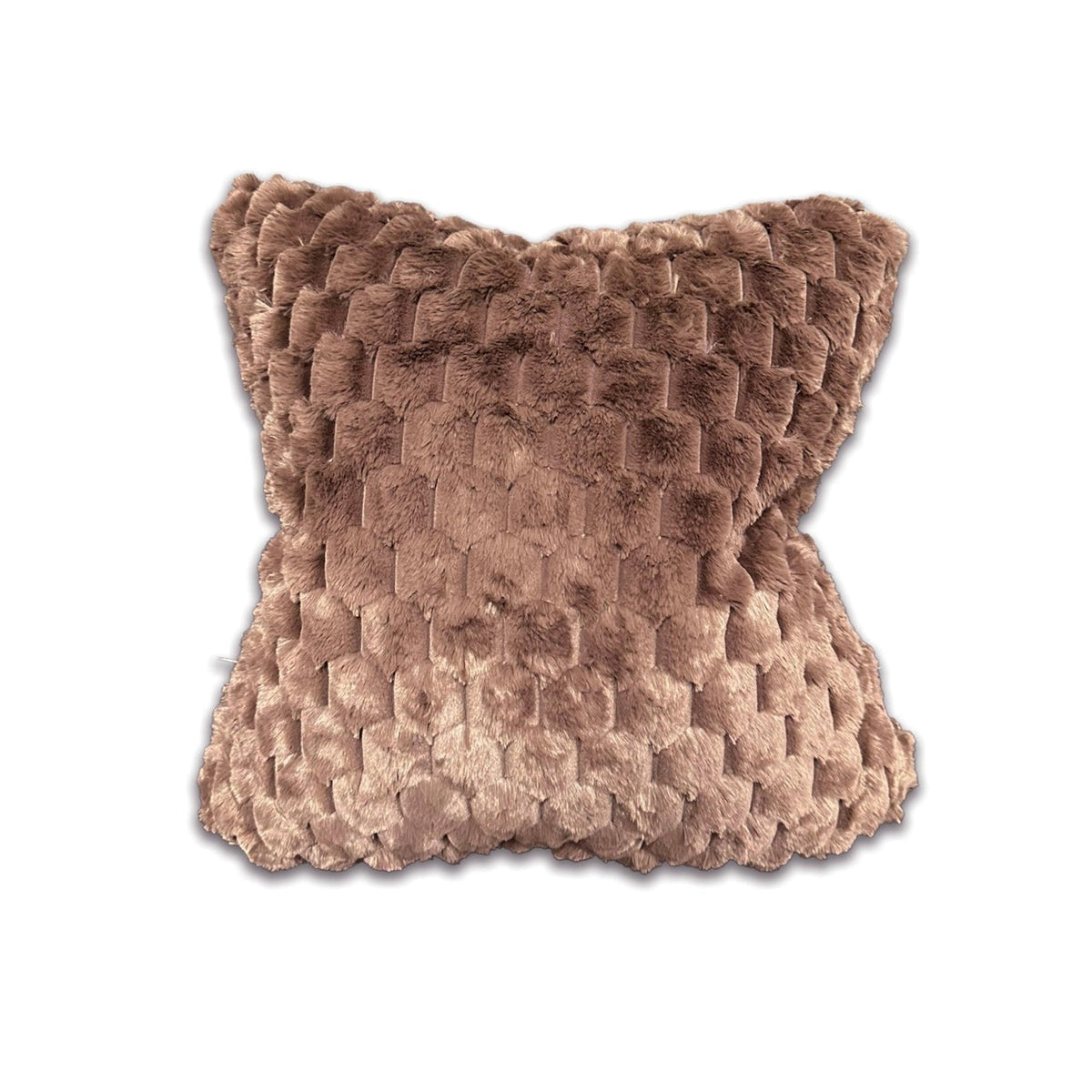 Rexa 4 Pillow, 100% Polyester with Chinchilla Rabbit Feel