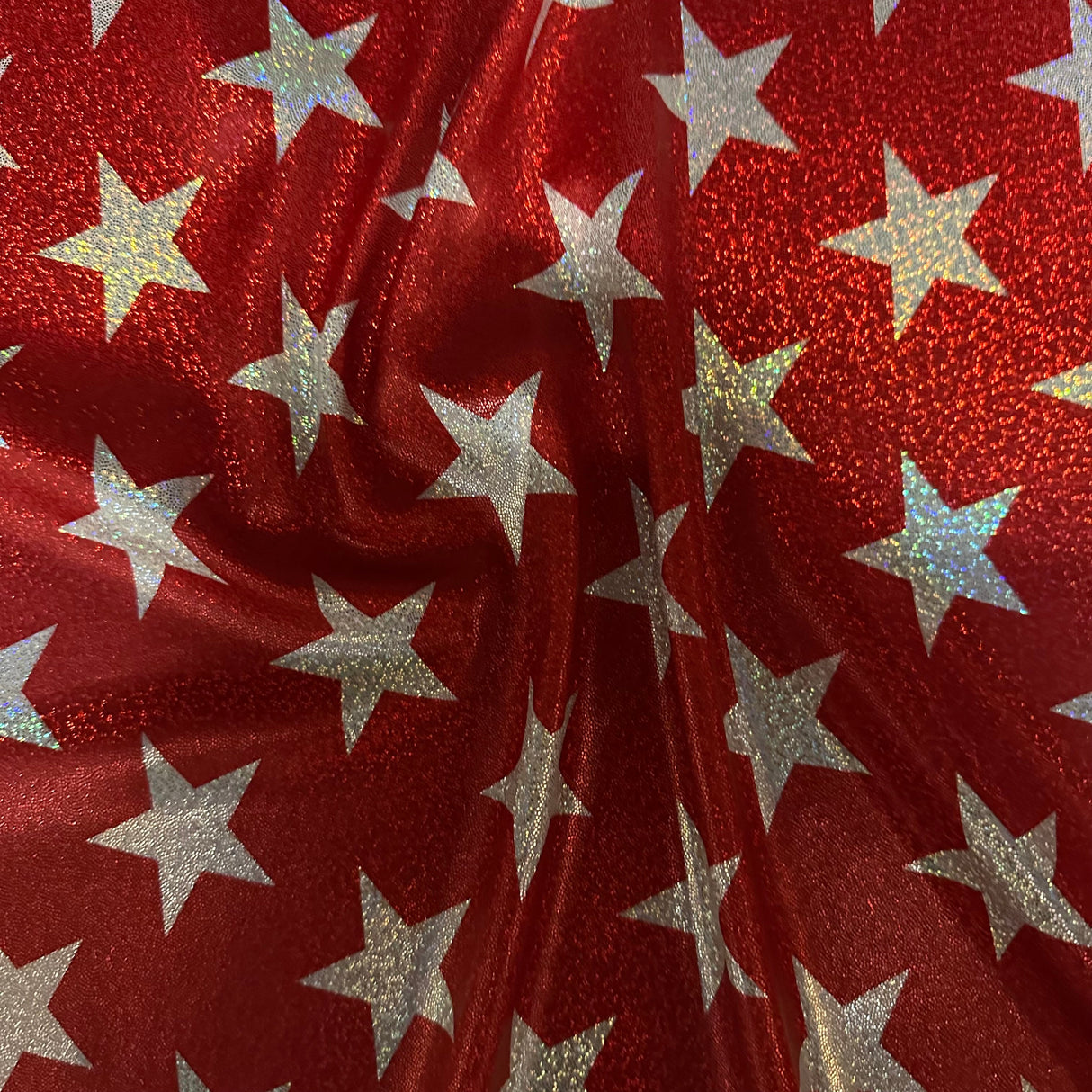 Hologram Spandex Fabric American Star Foggy 4-Way Stretch 60"