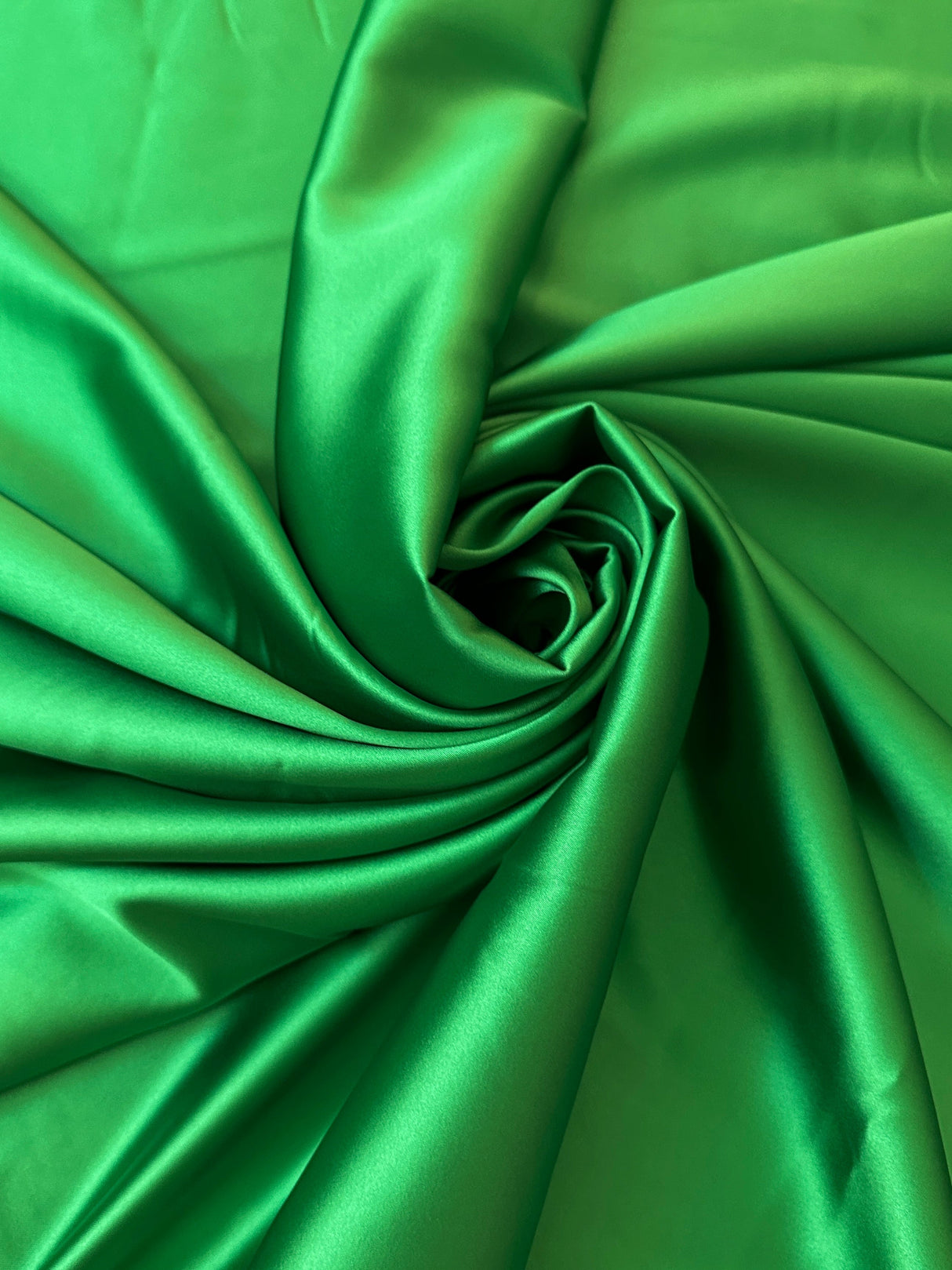 Stretch Crepe Back Satin Emerald Green