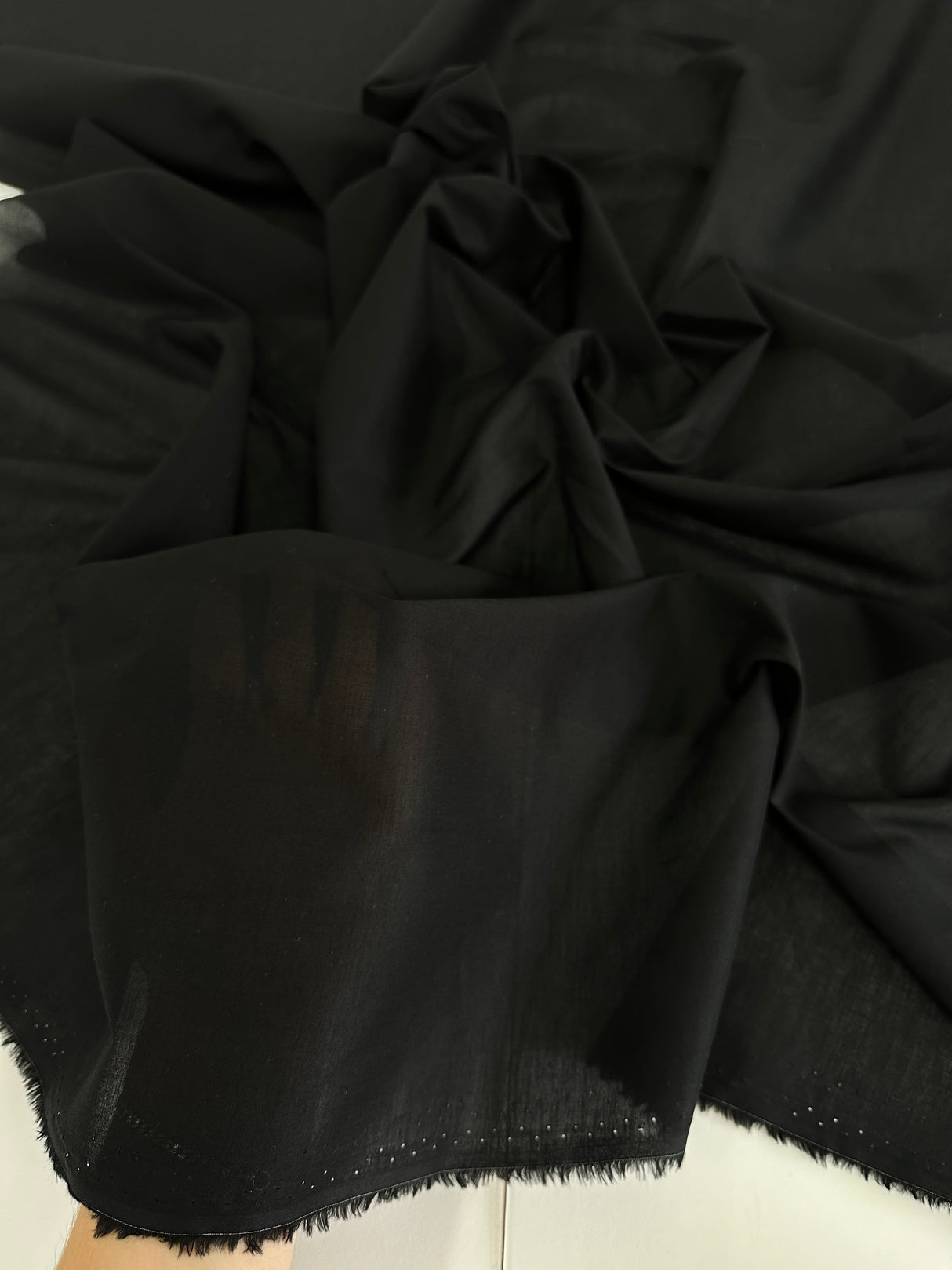 Black Cotton Lawn