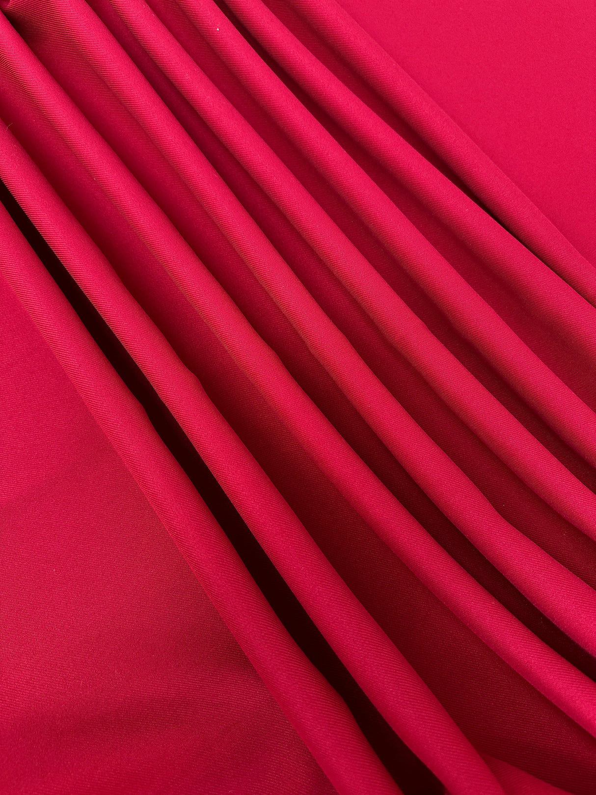Red Gabardine Twill