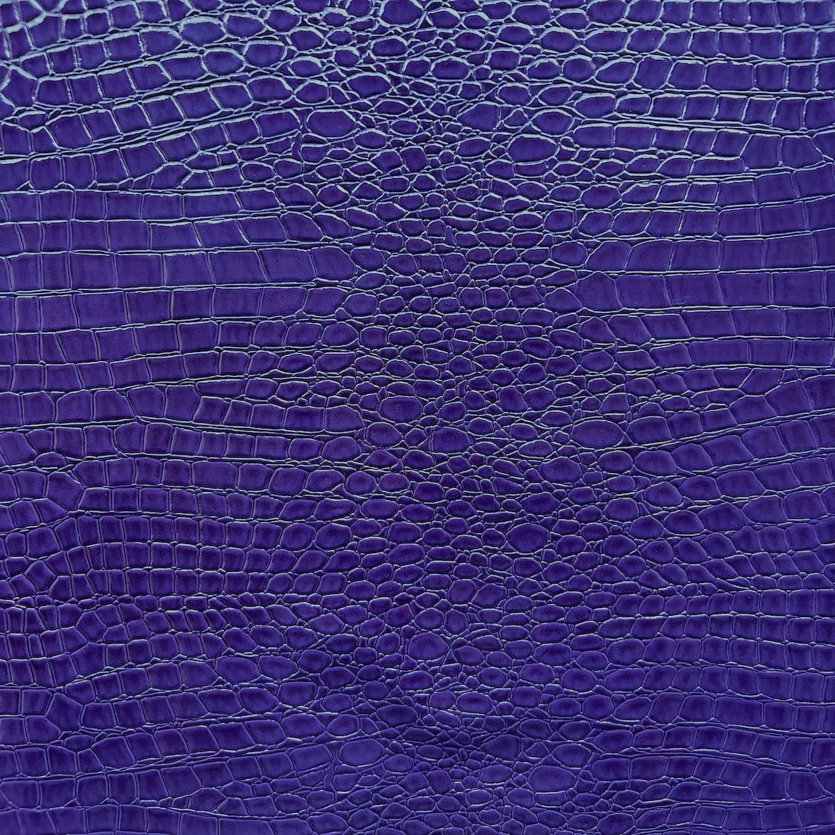 Faux Crocodile Vinyl Fabric - Crocodile Embossed, 54" Width (1 Yard)