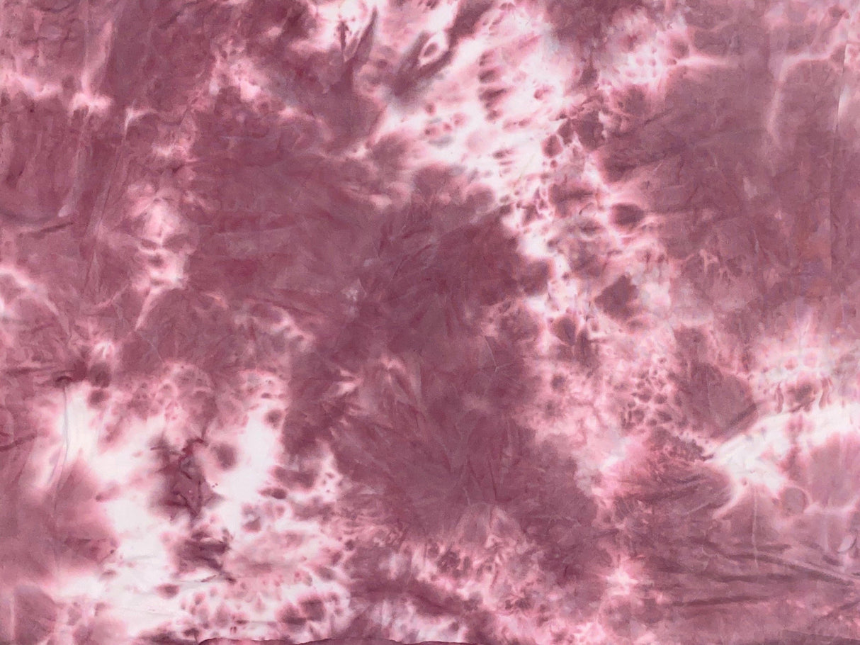 1 Yard Soft DTY Double Sided Brushed Knit Tie Dye Fabric for Stylish Stretch Apparel 58 60 Inch Width