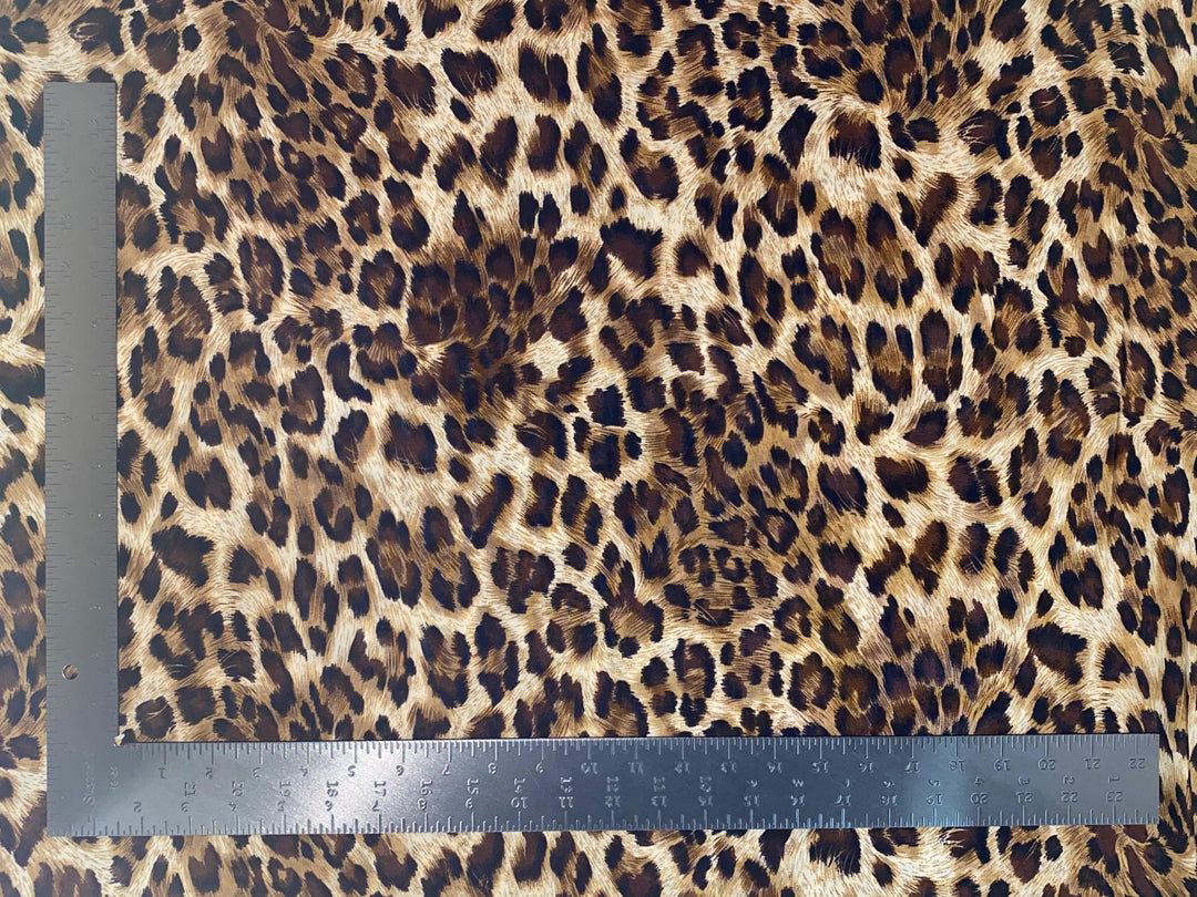 1 Yard ITY Knit Animal Print Fabric For Dresses Tops Skirts Apparel Projects 60 Inch Wide