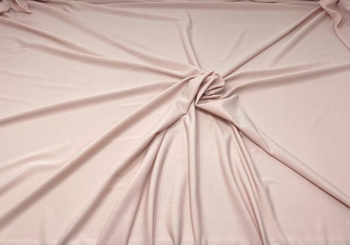 1 Yard Soft ITY Knit Solid Fabric Smooth Stretchy Material for Stylish Draped Clothing 60 Inch Width