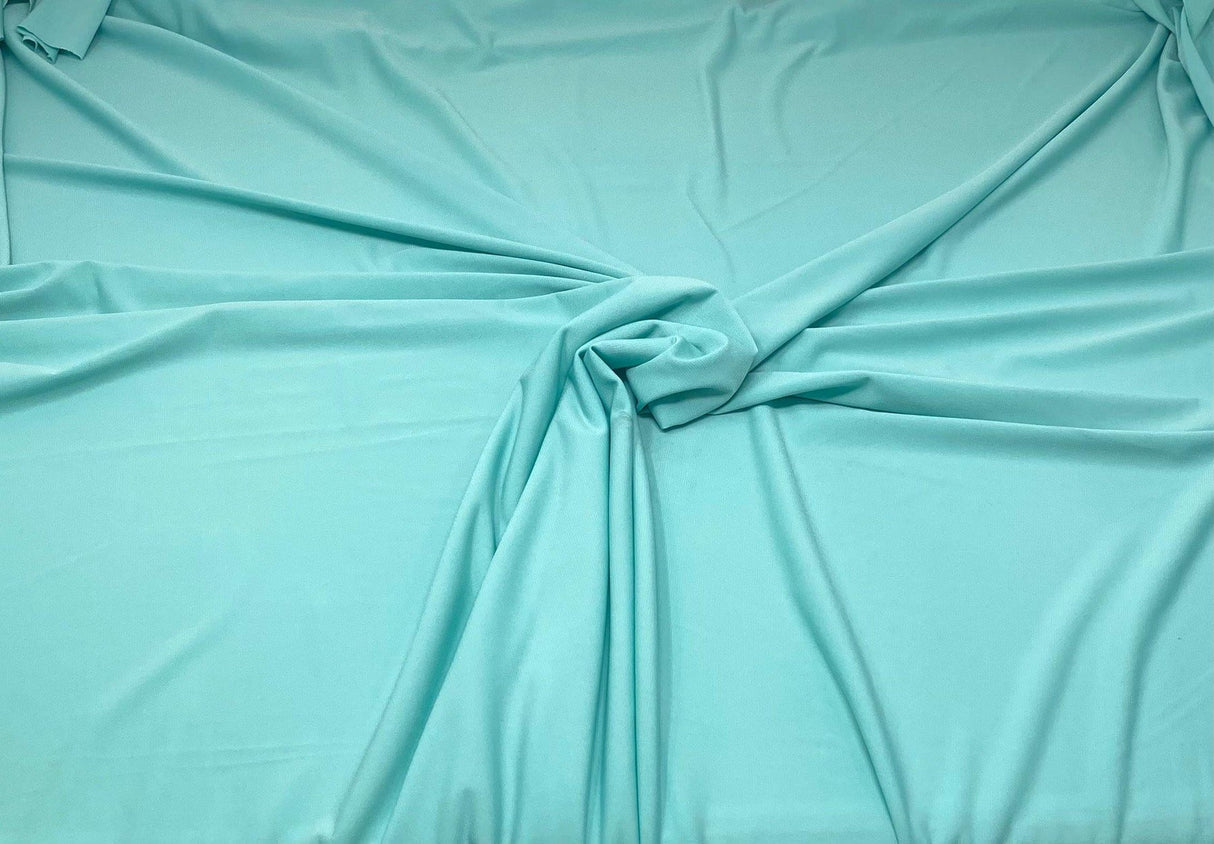1 Yard Smooth ITY Knit Solid Fabric Stretch Medium Heavyweight Material for Fashion Apparel 60 Inch Width