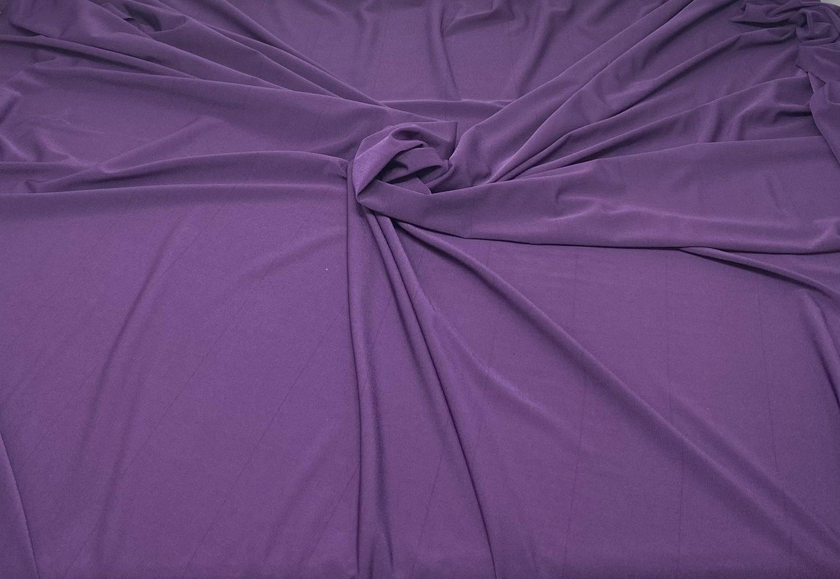 1 Yard Smooth ITY Knit Solid Fabric Stretch Medium Heavyweight Material for Fashion Apparel 60 Inch Width
