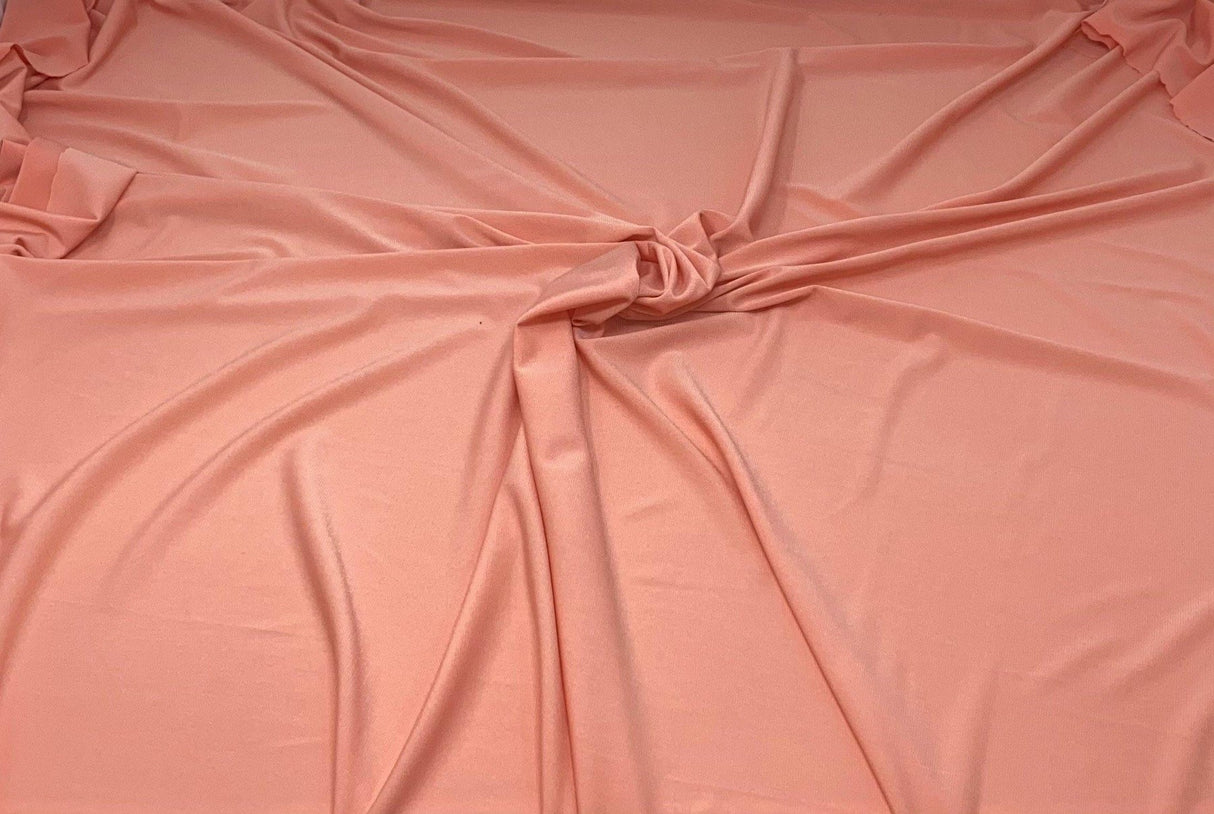 1 Yard Sleek ITY Knit Solid Fabric Soft Stretch Medium Heavy Drapey Material 60 Inch Width