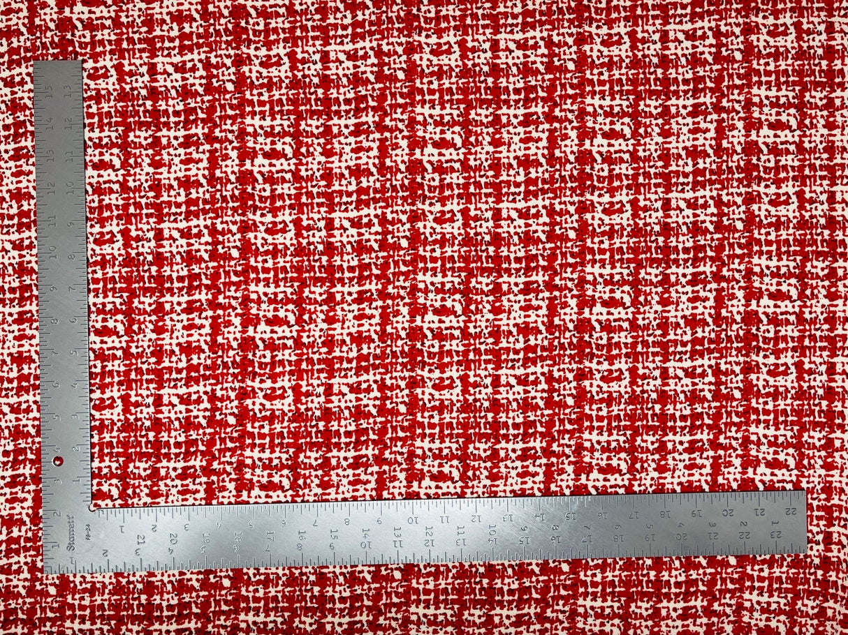 1 yard Liverpool knit geometric print fabric with stretch for tops skirts cardigans dresses 60 inches wide