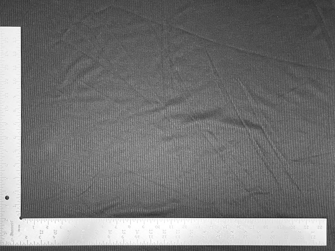 1 Yard 4x2 Rib Knit Solid Fabric Stretchy Durable Soft 60 Inch Width