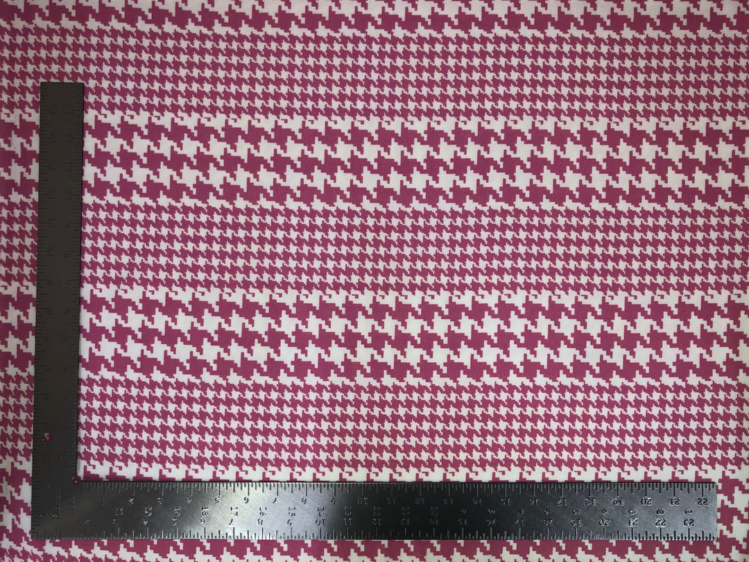1 Yard Liverpool Knit Houndstooth Stretch Fabric Medium Weight for Dresses, Tops, and Leggings 58 60 Inch