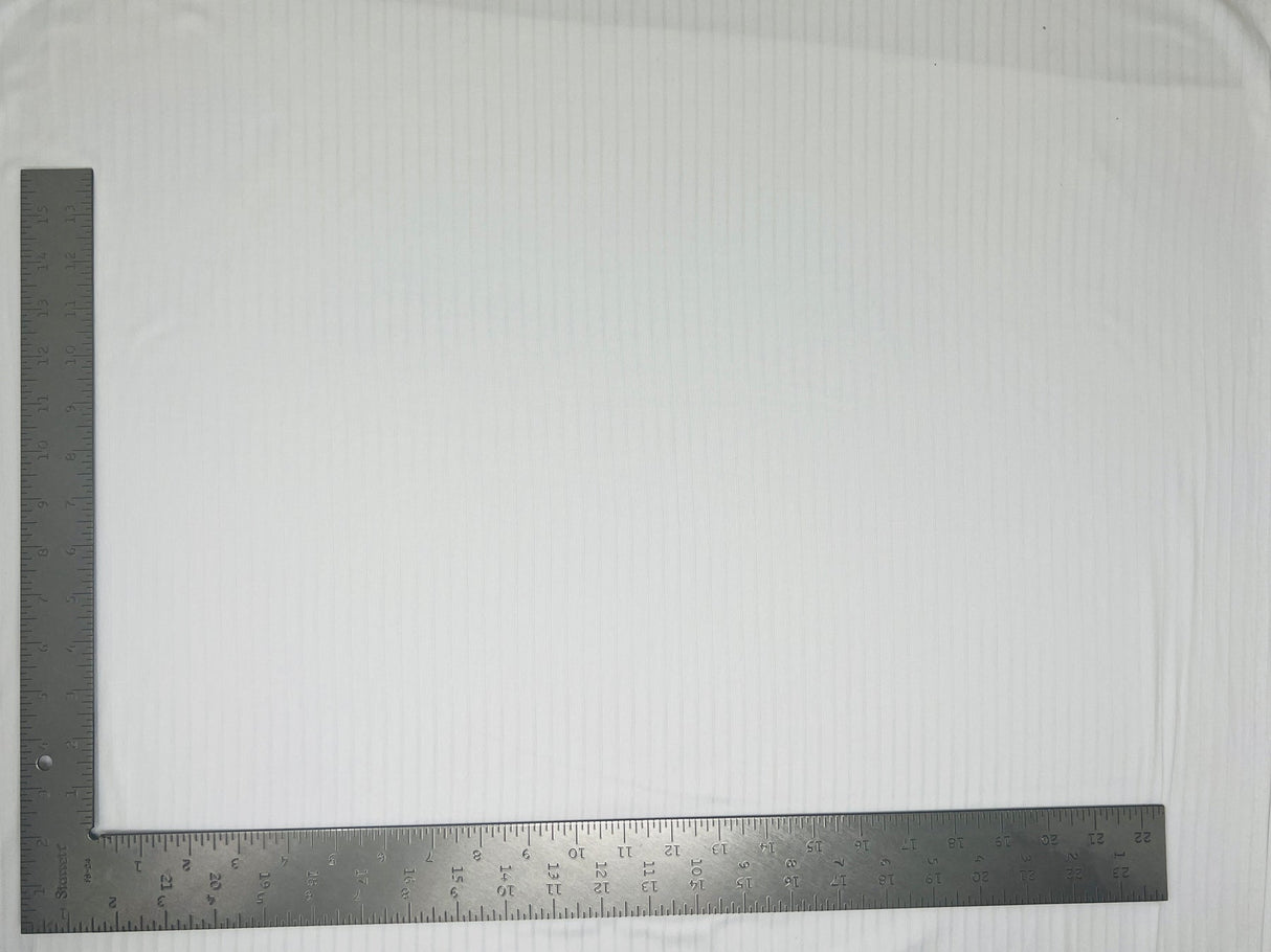 1 Yard 8x4 Yummy Rib Knit Solid Fabric Soft Stretchy Polyester 60 Inch Width