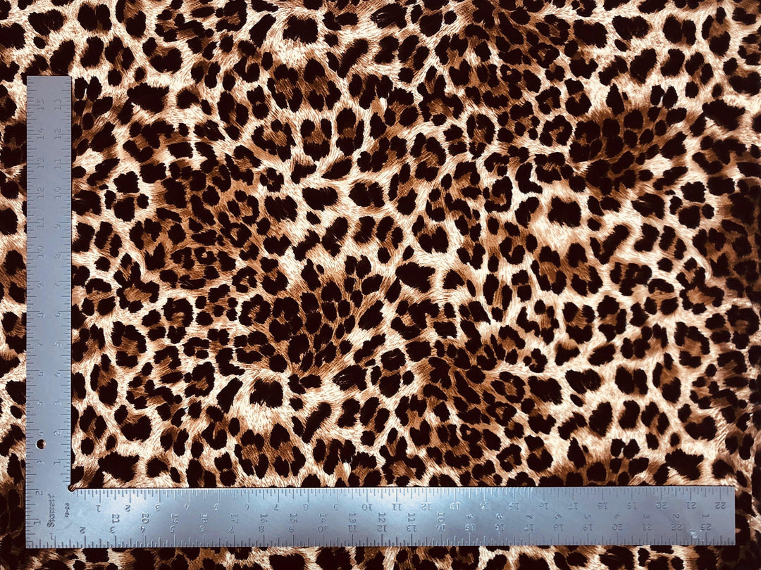 1 Yard Liverpool Knit Animal Print Fabric for Dresses, Tops, Costumes and Decor – Width 58–60 Inches