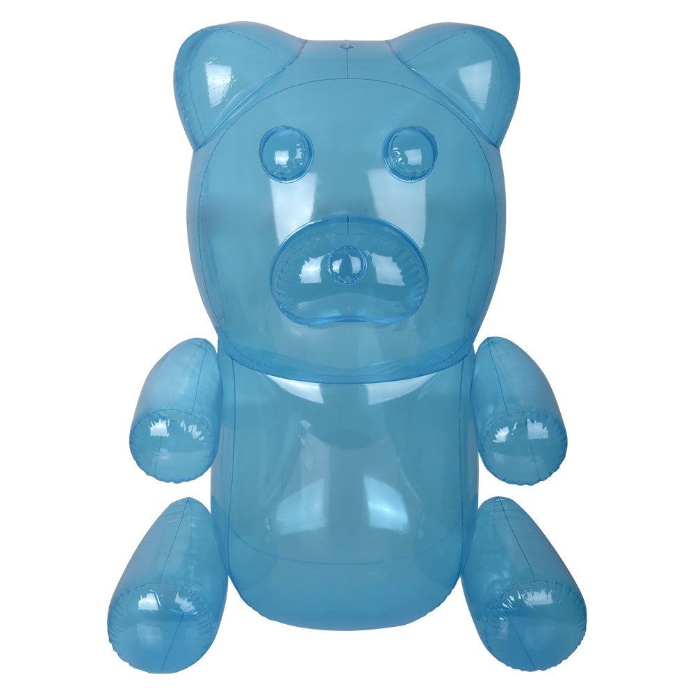 Inflatable Blue Yummy Bear (1 PC)