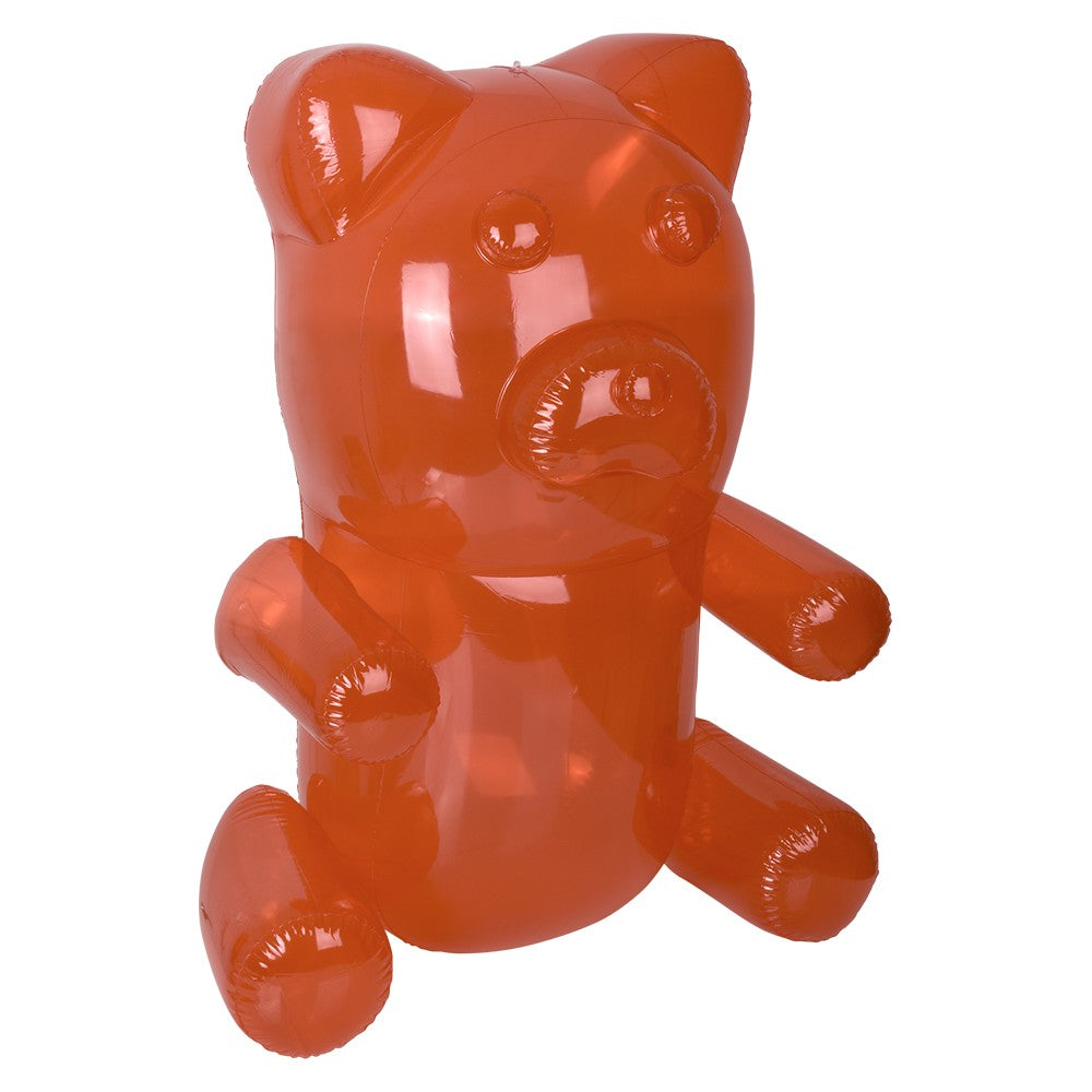 Inflatable Red Yummy Bear (1 PC)