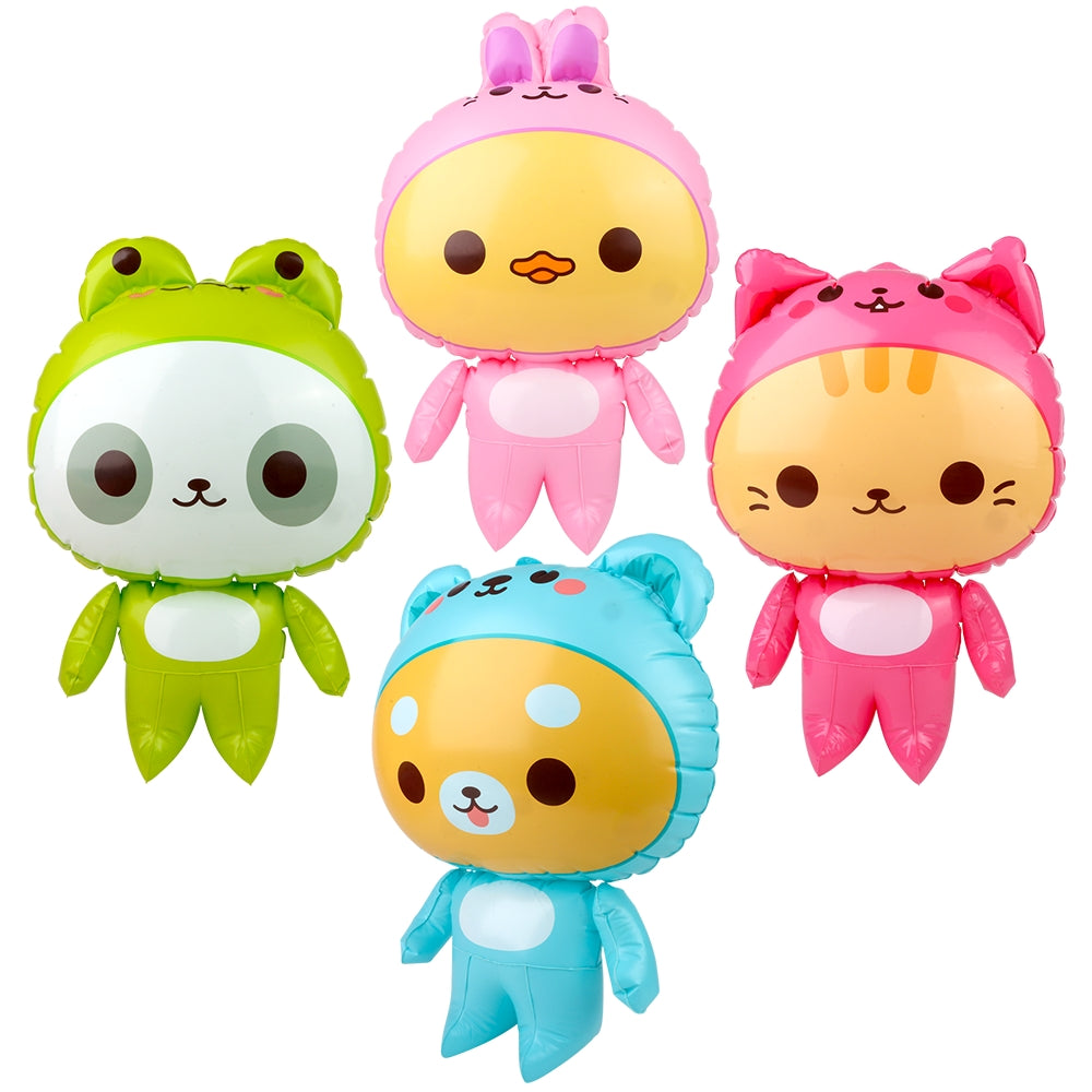 Pastel Kawaii Animal Inflates (1 DZ)