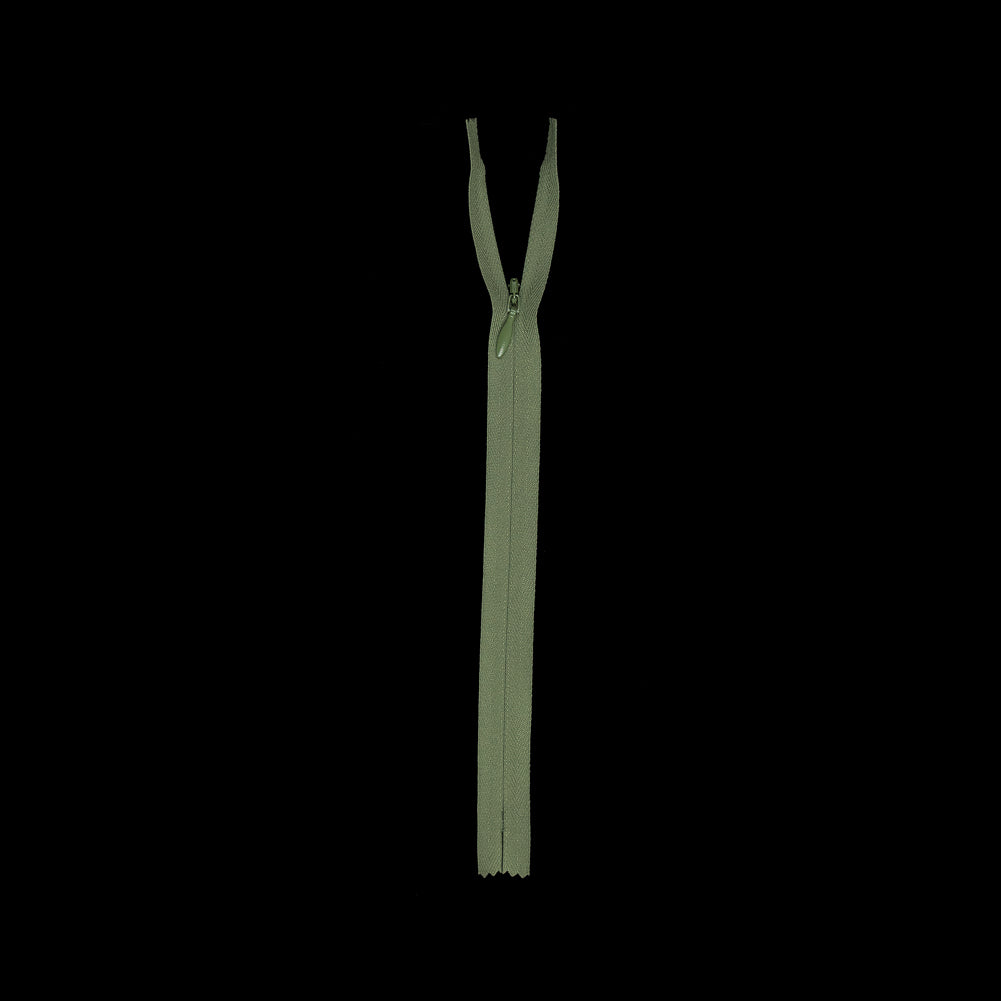 Invisible Zipper 9" by YKK - 064 Turtle Green