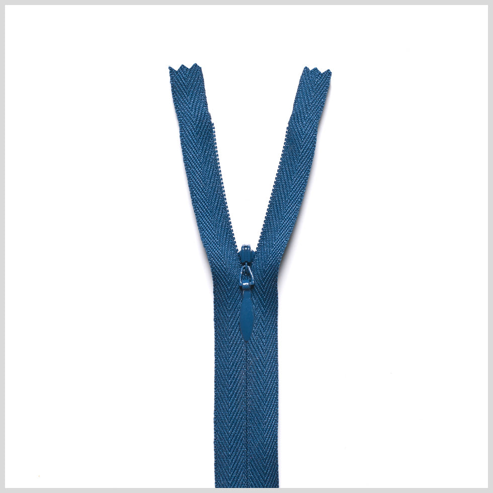 Invisible Zipper 9" by YKK - 074 Bright Navy