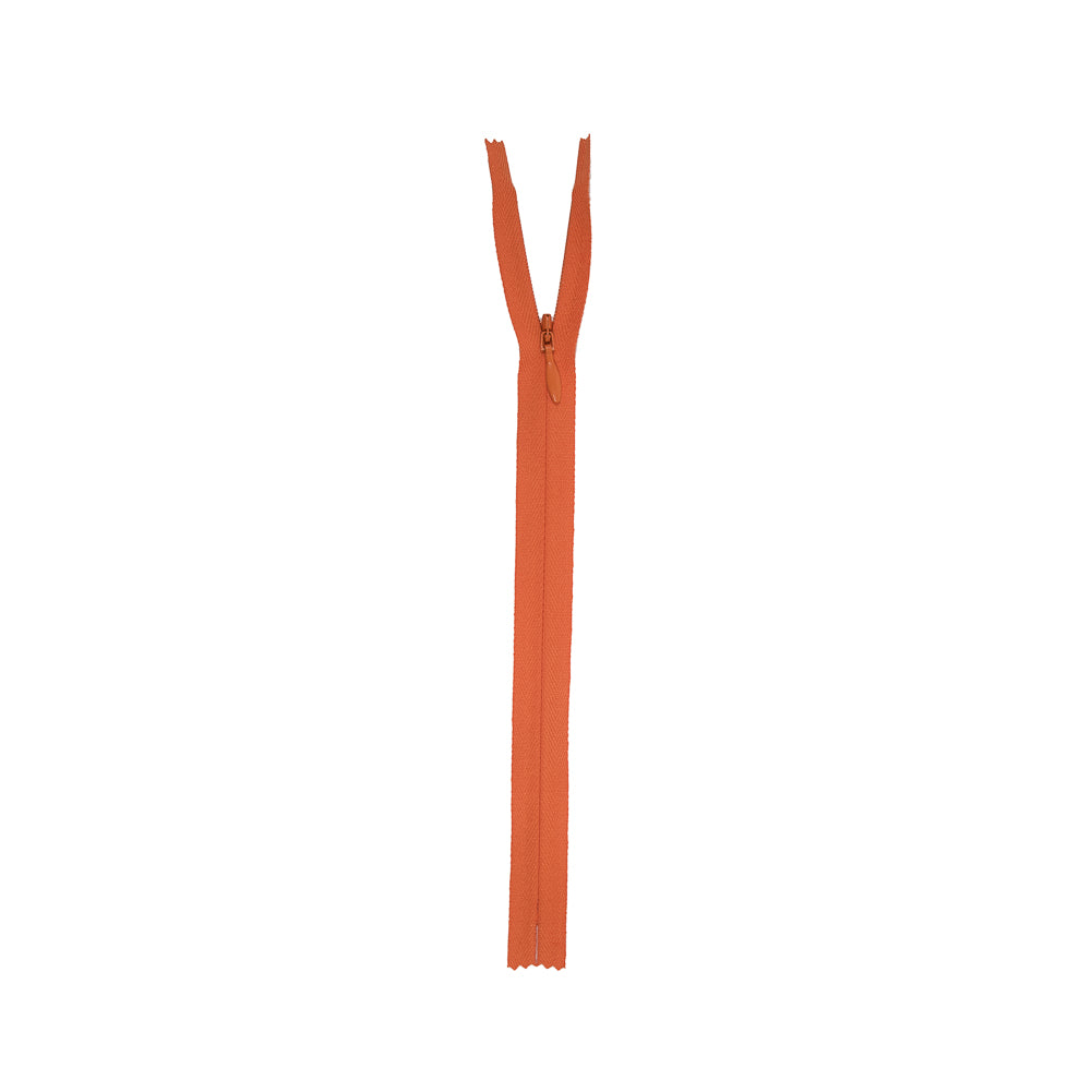 Invisible Zipper 9" by YKK - 849 Flame Orange